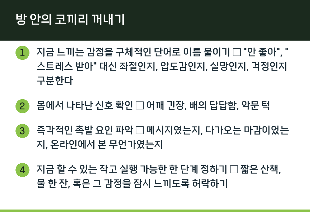 방 안의 코끼리 꺼내기