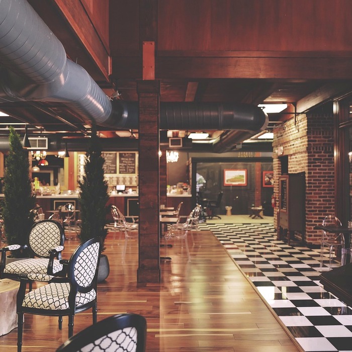 아늑한 식당 인테리어