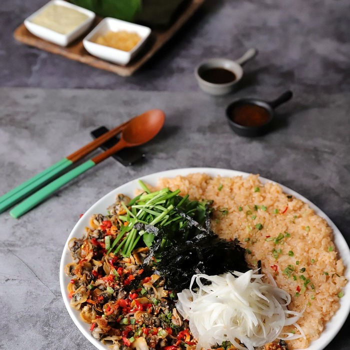 비빔밥 재료