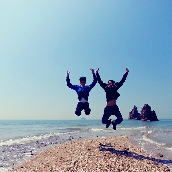 제부도 바다 풍경