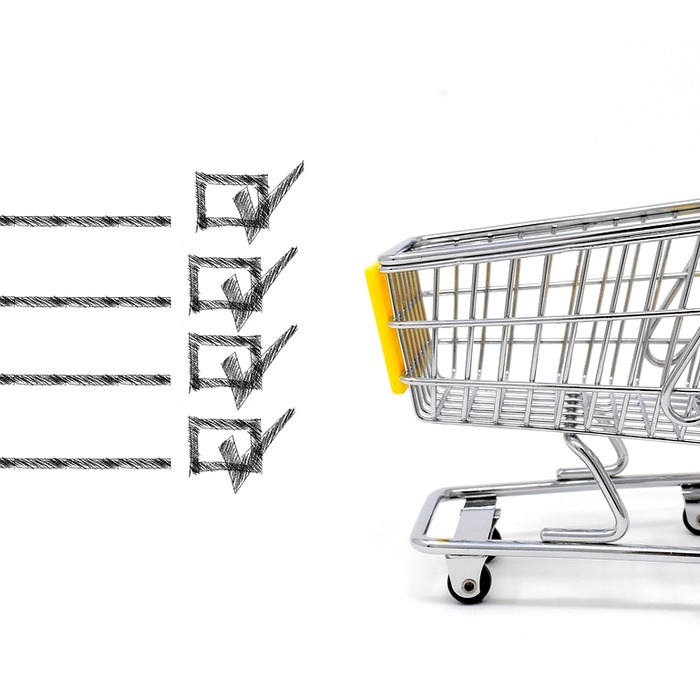 쇼핑 목록 작성