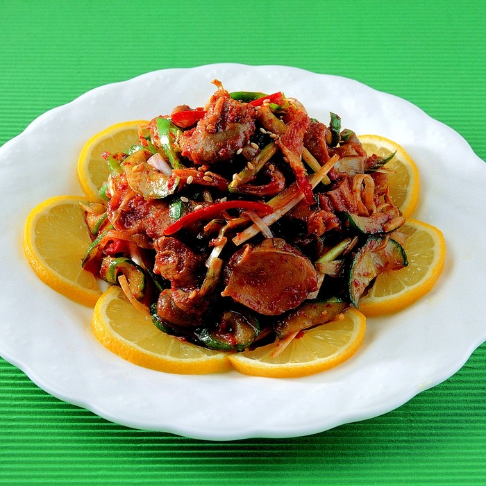 겨울 고기 안주