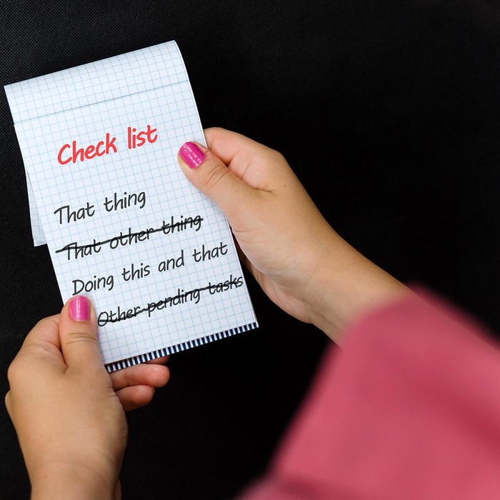 입주조건 체크리스트