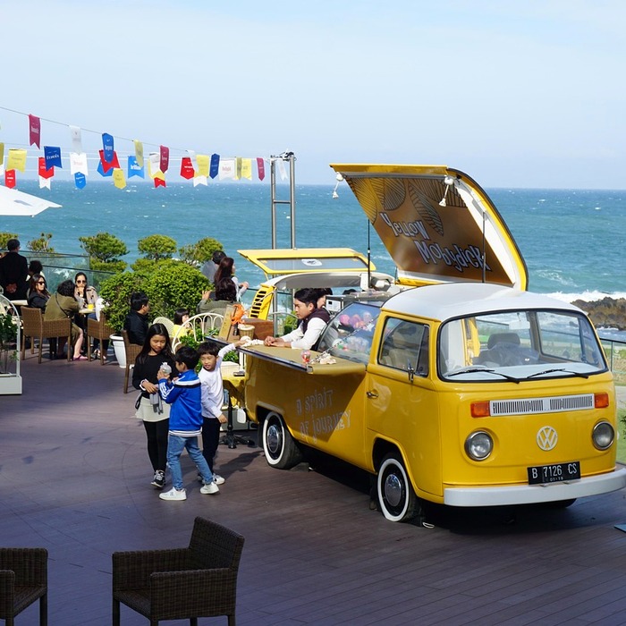 바다 전망 카페