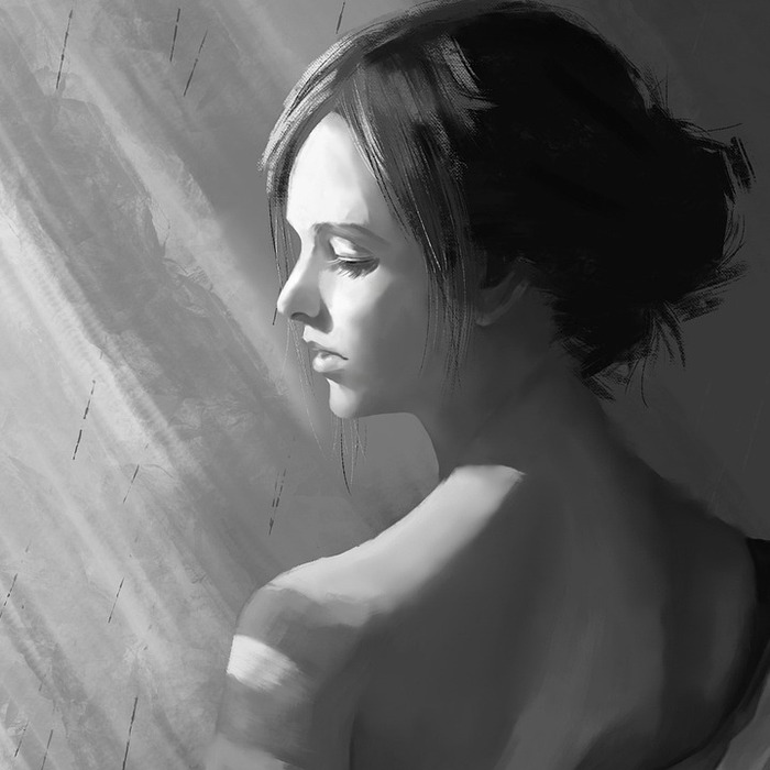 손으로 그린 작품